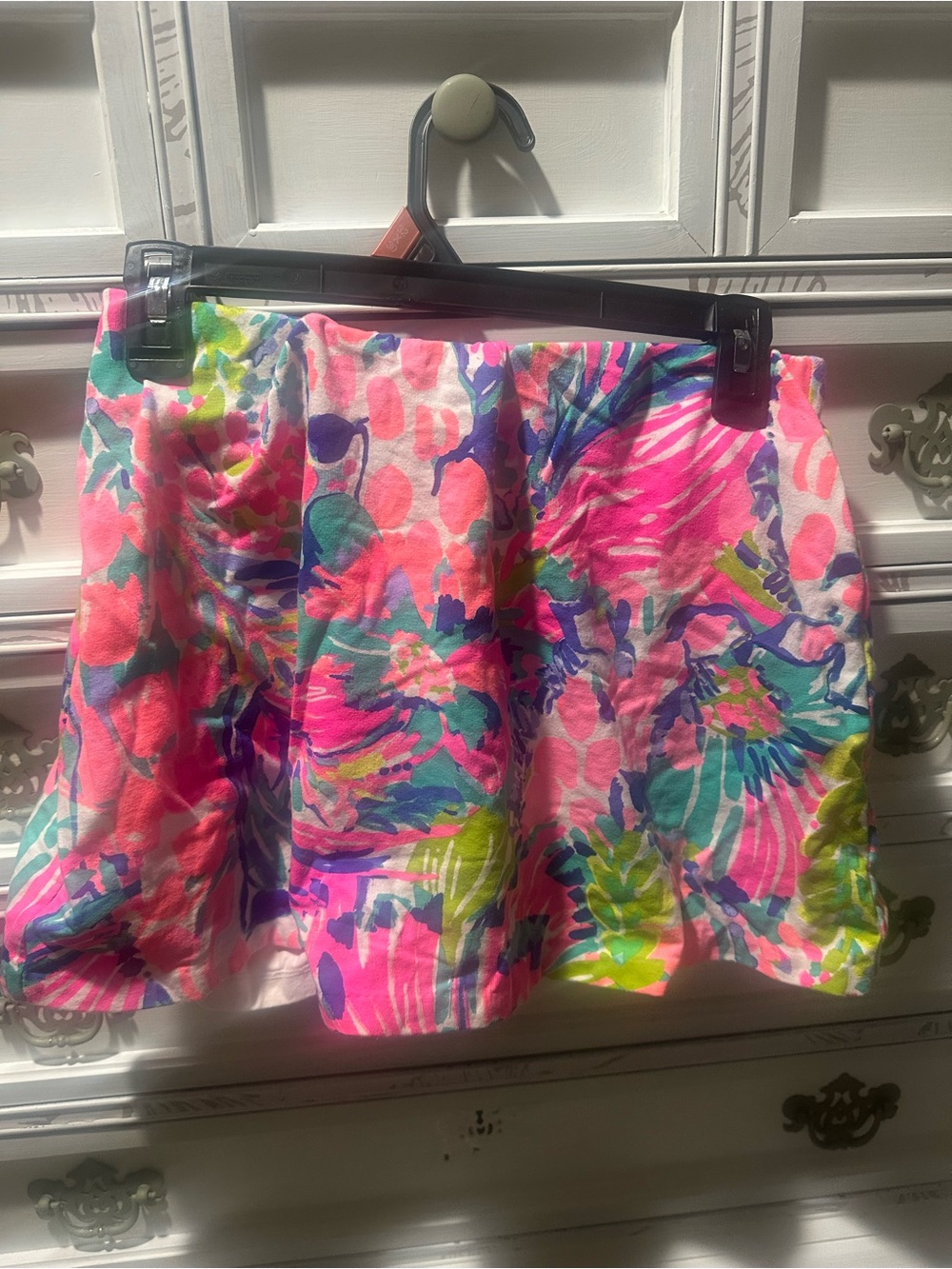 Lilly Pulitzer Printed Knit Skort Built-In Shorts Size Small